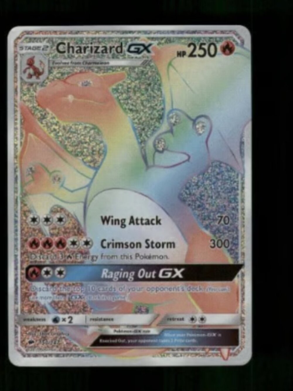 FAN-ART READ DESCRIPTION BELOW SPARKLING HOLO Charizard Card Pokemon Card p2